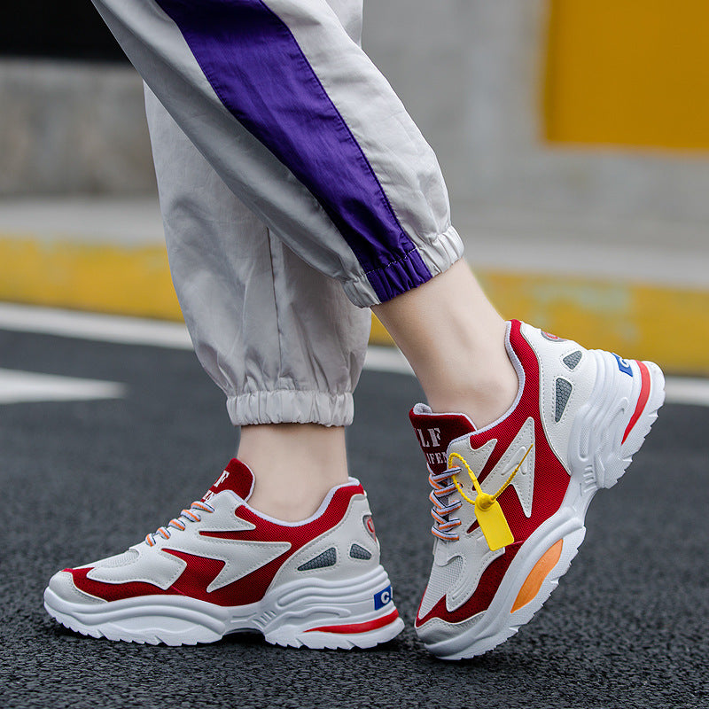 Giày Sneaker Red Color - Mẫu Trẻ Đẹp Mới 2019