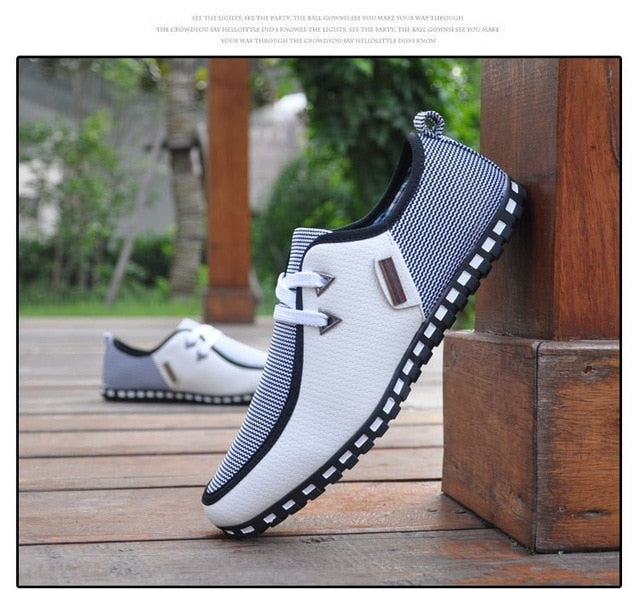 plus size Sneakers men casual shoes flats 2019 mới nhất