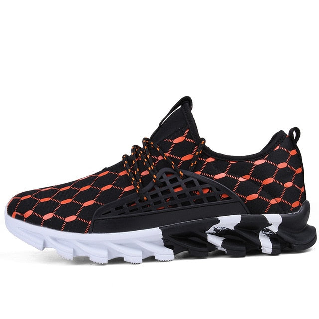 Man Running Shoes Plus Size Mesh Men