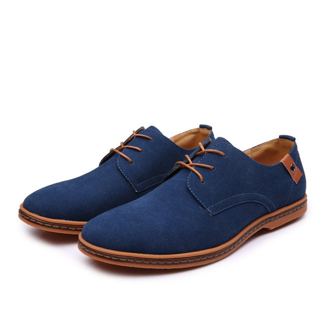 2019 Autumn Brand Men Suede Leather Men Shoes