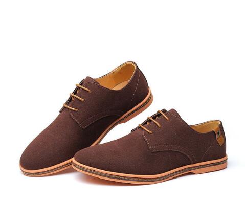 2019 Autumn Brand Men Suede Leather Men Shoes