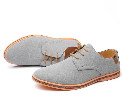 2019 Autumn Brand Men Suede Leather Men Shoes