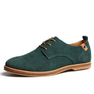 2019 Autumn Brand Men Suede Leather Men Shoes