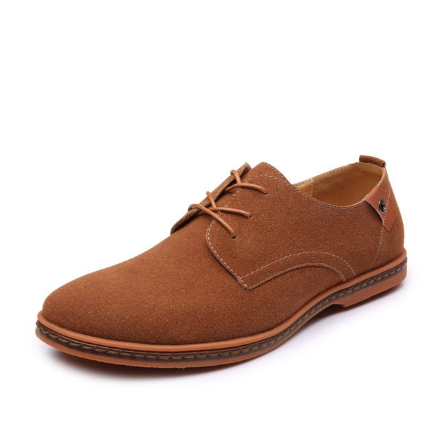 2019 Autumn Brand Men Suede Leather Men Shoes