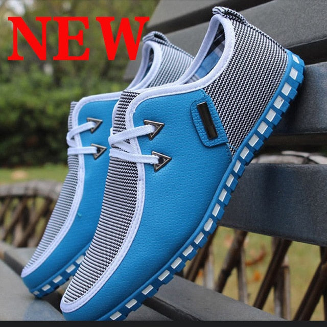 Fashion Loafers Men Flats Breathable Men Casual Shoes sneaker- 14