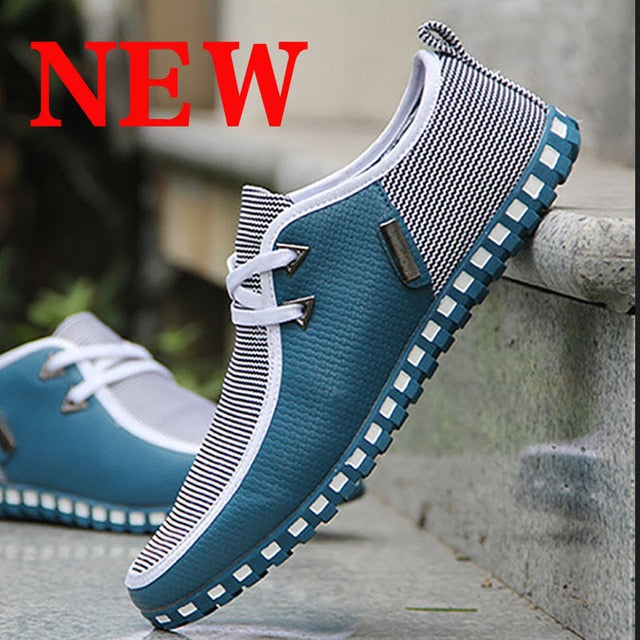 Fashion Loafers Men Flats Breathable Men Casual Shoes sneaker- 14