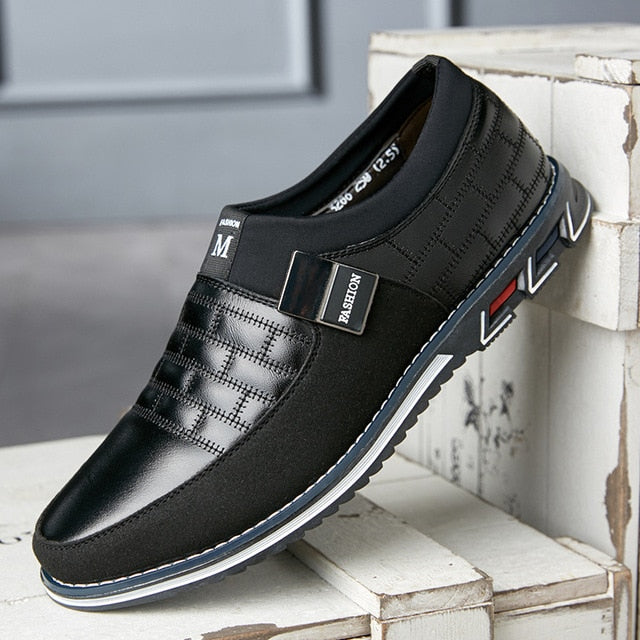 Leather Shoes Men Casual Shoes