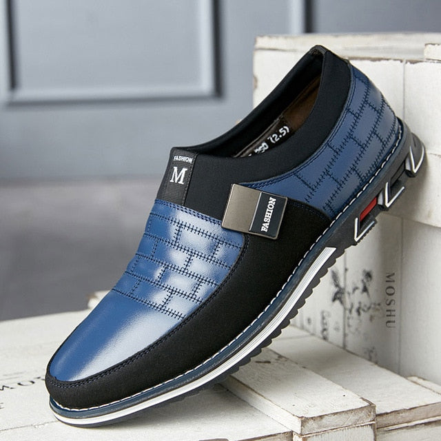 Leather Shoes Men Casual Shoes