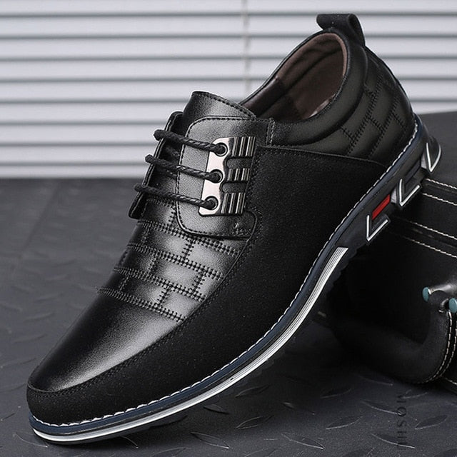 Leather Shoes Men Casual Shoes