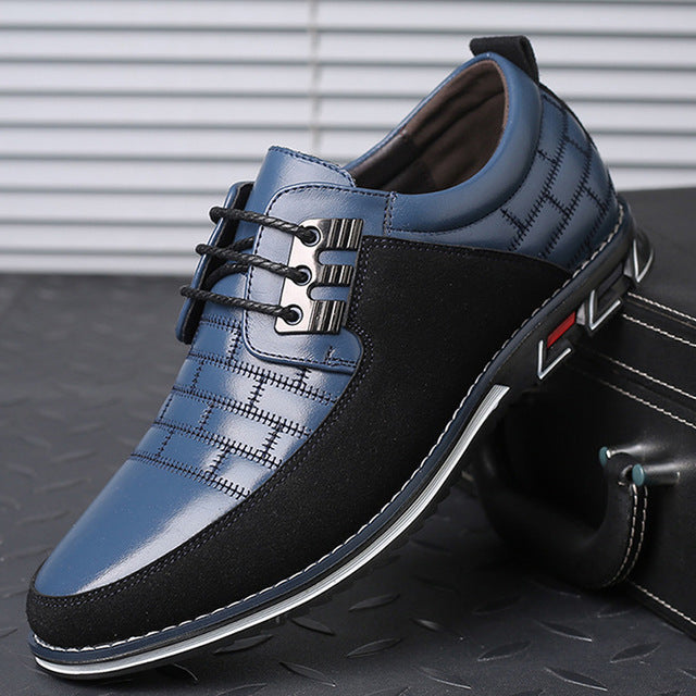 Leather Shoes Men Casual Shoes