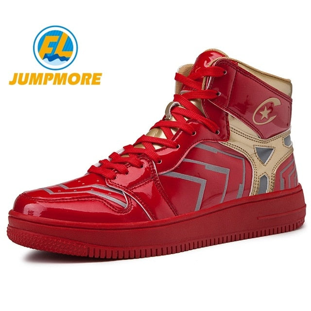 2019 New Marvel Red Skateboard Shoes Men